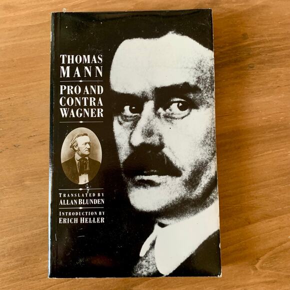 Thomas Mann Pro and Contra Wagner Book Paperback 1985 Faber & Faber - Picture 2 of 12